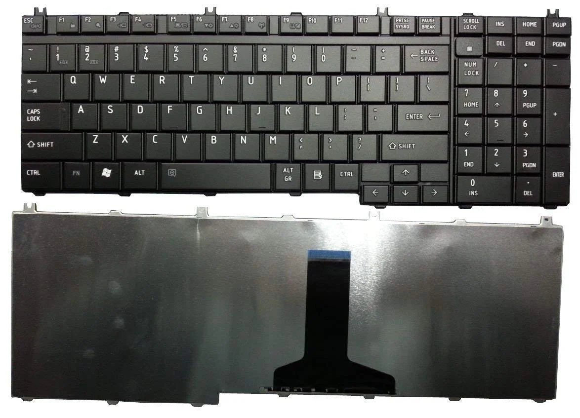 Laptop Keyboard For Toshiba Satellite C660-1Ev, C660D-107 - eBuy UAE